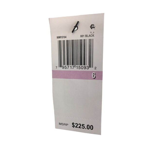 Laundry By Shelli Segal Womens Size 6 Black & White Metallic Halter Dress 7809 - Picture 5 of 15